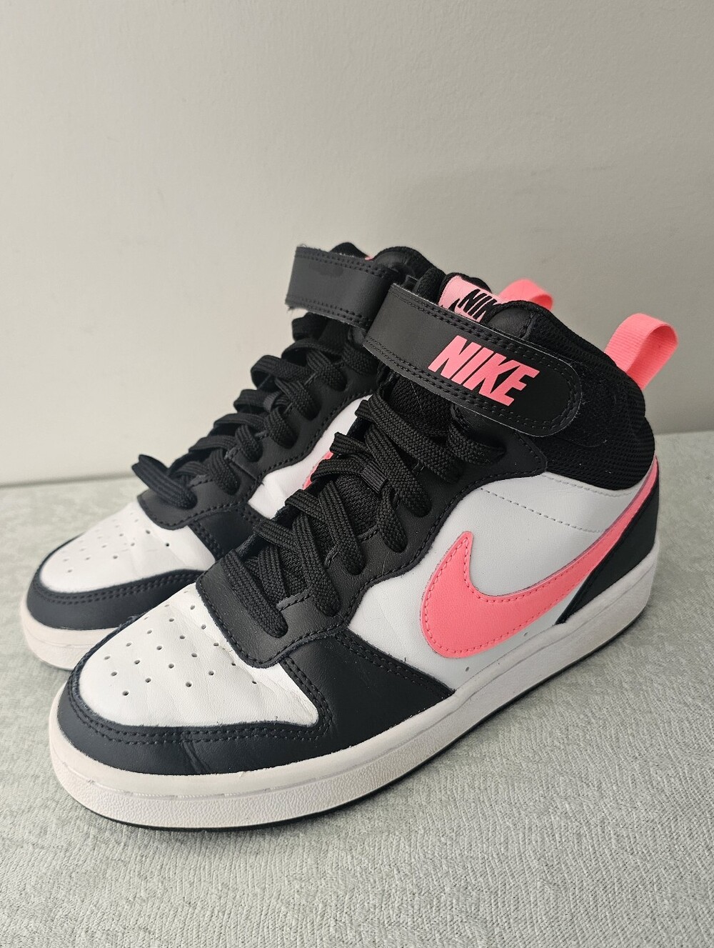 NIKE Court Borough Mid 2 Big Girls Basketball Shoes, Sneakers
